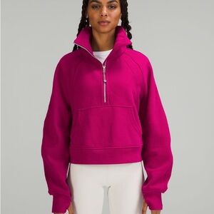 Lululemon Scuba Oversized Funnel Neck Half Zip